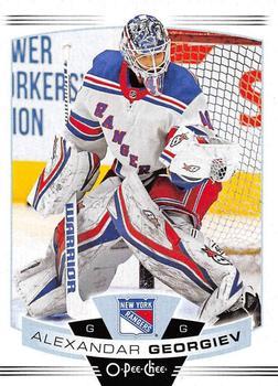 #299 Alexandar Georgiev - New York Rangers - 2019-20 O-Pee-Chee Hockey