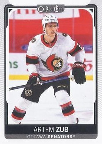 #299 Artem Zub - Ottawa Senators - 2021-22 O-Pee-Chee Hockey