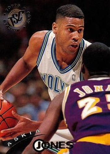 #299 Askia Jones - Minnesota Timberwolves - 1994-95 Stadium Club Basketball