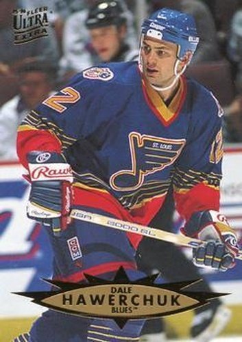 #299 Dale Hawerchuk - St. Louis Blues - 1995-96 Ultra Hockey