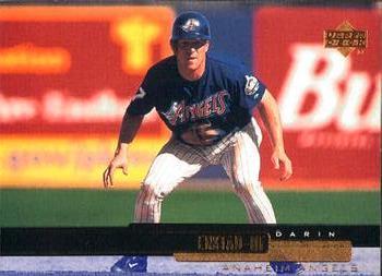 #299 Darin Erstad - Anaheim Angels - 2000 Upper Deck Baseball