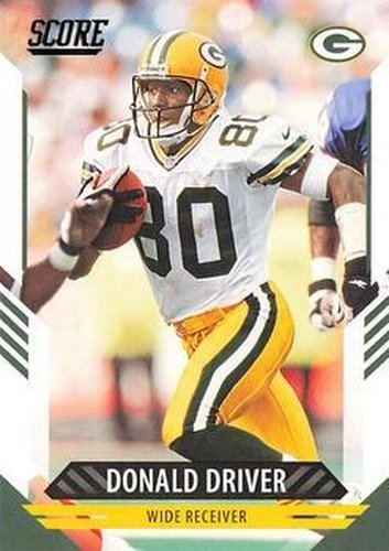 #299 Donald Driver - Green Bay Packers - 2021 Score Football