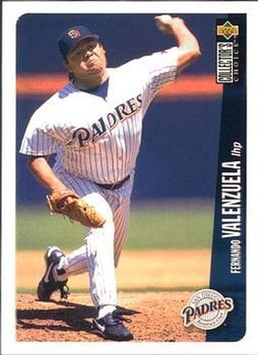 #299 Fernando Valenzuela - San Diego Padres - 1996 Collector's Choice Baseball
