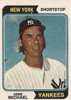 #299 Gene Michael - New York Yankees - 1974 Topps Baseball