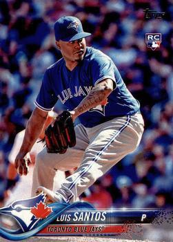 #299 Luis Santos - Toronto Blue Jays - 2018 Topps Baseball