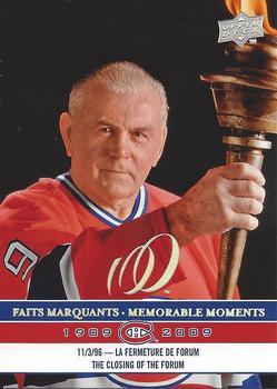 #299 Maurice Richard - Montreal Canadiens - 2008-09 Upper Deck Montreal Canadiens Centennial Hockey