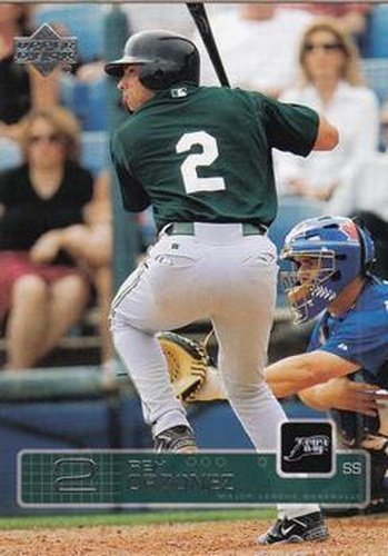#299 Rey Ordonez - Tampa Bay Devil Rays - 2003 Upper Deck Baseball