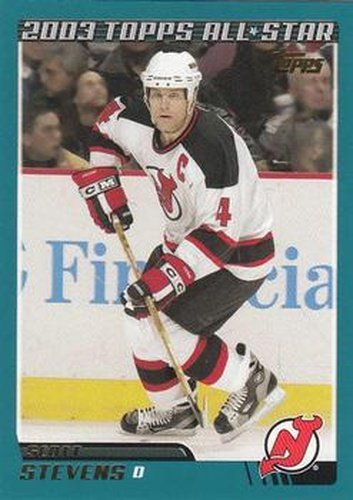 #299 Scott Stevens - New Jersey Devils - 2003-04 Topps Hockey