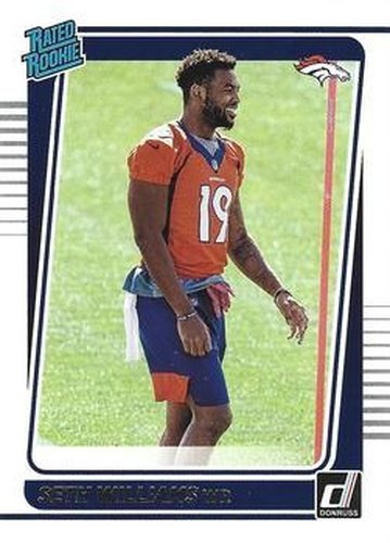 #299 Seth Williams - Denver Broncos - 2021 Donruss Football
