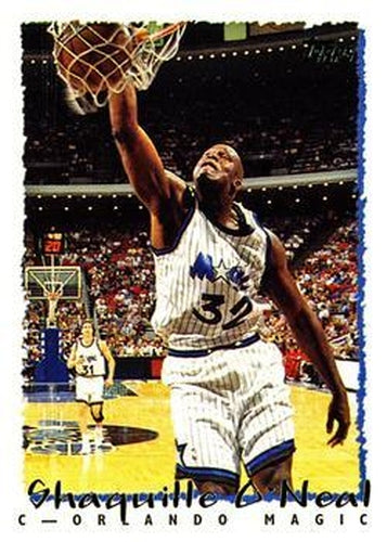 #299 Shaquille O'Neal - Orlando Magic - 1994-95 Topps Basketball