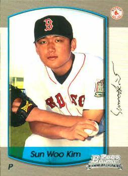 #299 Sun Woo Kim - Boston Red Sox - 2000 Bowman Baseball