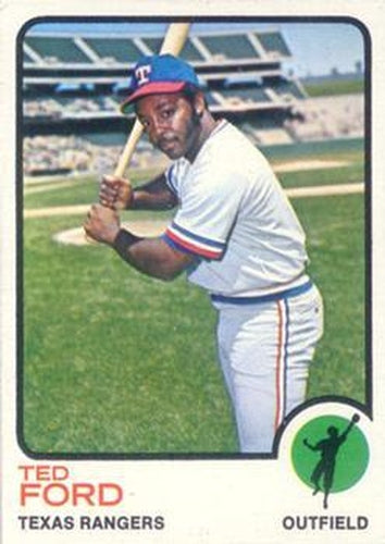 #299 Ted Ford - Texas Rangers - 1973 Topps Baseball