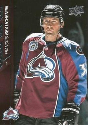 #299 Francois Beauchemin - Colorado Avalanche - 2015-16 Upper Deck Hockey