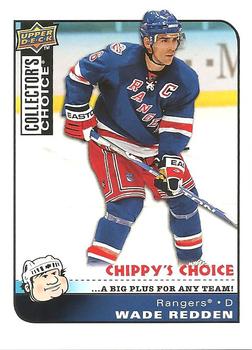 #299 Wade Redden - New York Rangers - 2008-09 Collector's Choice Hockey