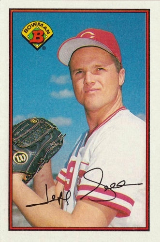 #299 Jeff Sellers - Cincinnati Reds - 1989 Bowman Baseball
