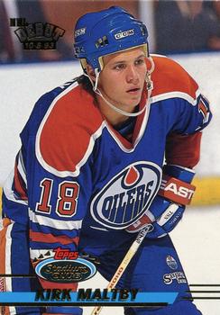 #299 Kirk Maltby - Edmonton Oilers - 1993-94 Stadium Club Hockey