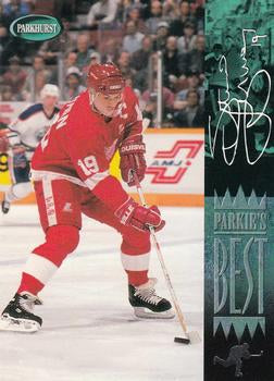 #299 Steve Yzerman - Detroit Red Wings - 1994-95 Parkhurst Hockey