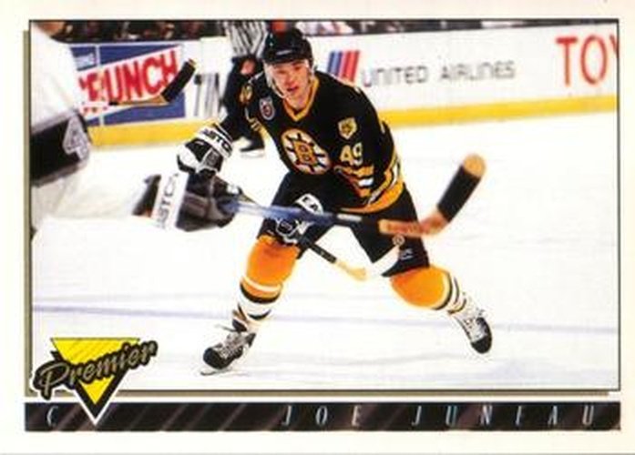 #299 Joe Juneau - Boston Bruins - 1993-94 O-Pee-Chee Premier Hockey
