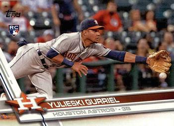 #299a Yulieski Gurriel - Houston Astros - 2017 Topps Baseball