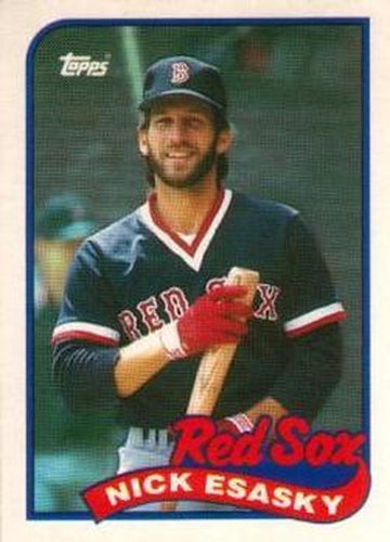 #29T Nick Esasky - Boston Red Sox - 1989 Topps Traded Baseball