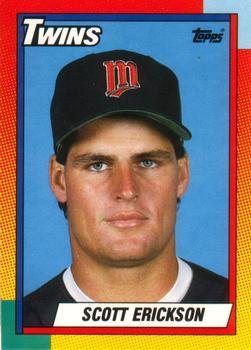 #29T Scott Erickson - Minnesota Twins - 1990 Topps Traded Baseball