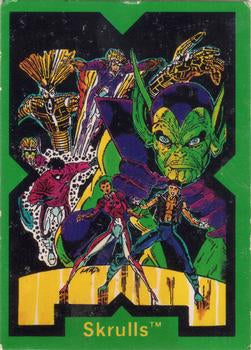 #29 Skrulls - 1991 Marvel Comic Images X-Force