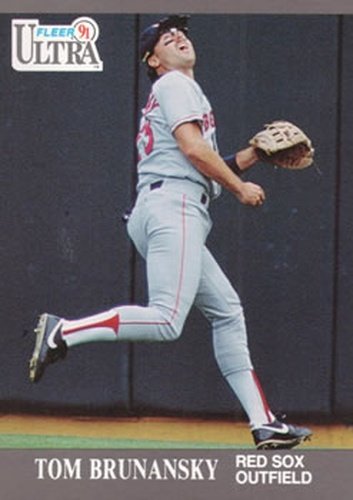 #29 Tom Brunansky - Boston Red Sox - 1991 Ultra Baseball
