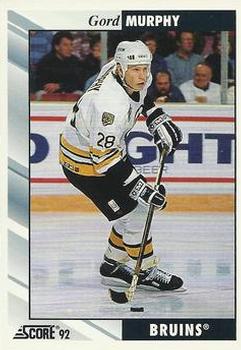 #29 Gord Murphy - Boston Bruins - 1992-93 Score USA Hockey