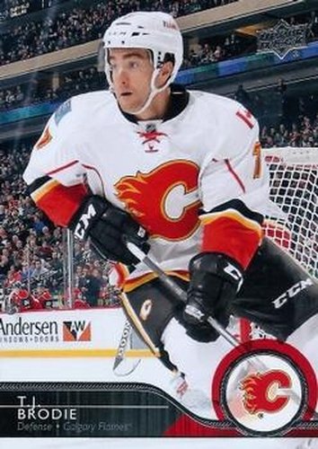 #29 T.J. Brodie - Calgary Flames - 2014-15 Upper Deck Hockey