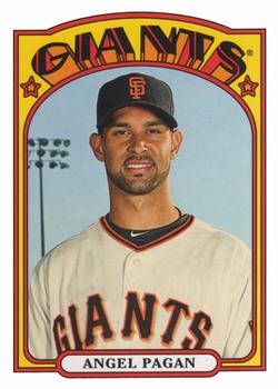 #29 Angel Pagan - San Francisco Giants - 2013 Topps Archives Baseball