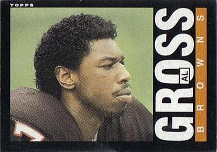 #229 Al Gross - Cleveland Browns - 1985 Topps Football
