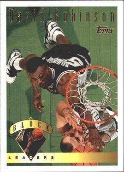 #29 David Robinson - San Antonio Spurs - 1995-96 Topps Basketball