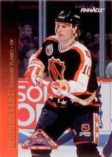 #29 Gary Roberts - Calgary Flames - 1993-94 Score Canadian Hockey - Pinnacle All-Stars Canadian
