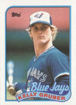#29 Kelly Gruber - Toronto Blue Jays - 1989 Topps Baseball