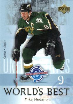 #WB29 Mike Modano - Dallas Stars - 2004-05 Upper Deck Hockey - World's Best
