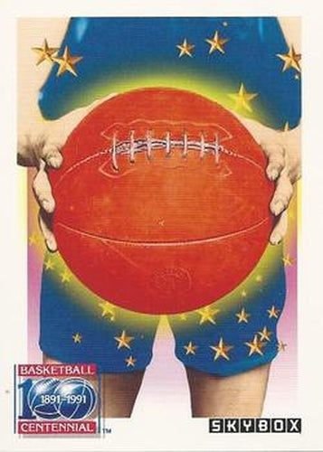 #329 Old-Fashioned Ball - 1991-92 SkyBox Basketball