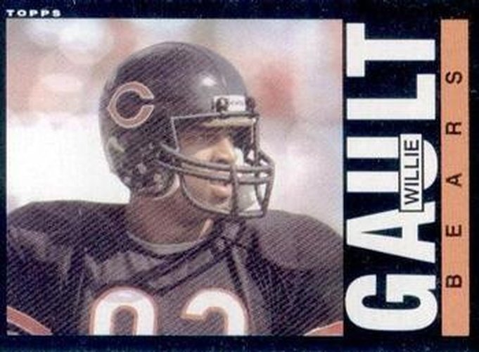 #29 Willie Gault - Chicago Bears - 1985 Topps Football