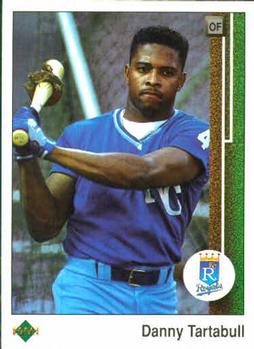 #329 Danny Tartabull - Kansas City Royals - 1989 Upper Deck Baseball