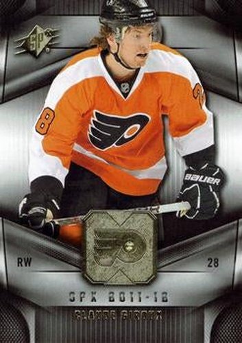 #29 Claude Giroux - Philadelphia Flyers - 2011-12 SPx Hockey