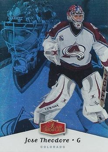 #29 Jose Theodore - Colorado Avalanche - 2006-07 Flair Showcase Hockey