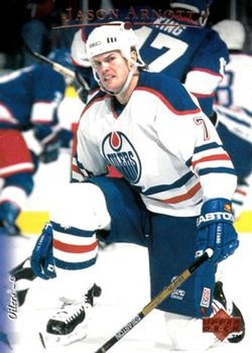 #29 Jason Arnott - Edmonton Oilers - 1995-96 Upper Deck Hockey