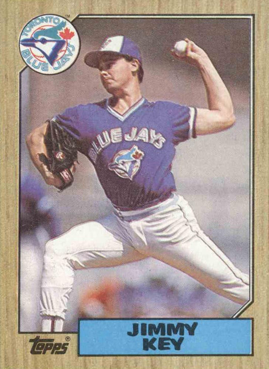 #29 Jimmy Key - Toronto Blue Jays - 1987 Topps Baseball