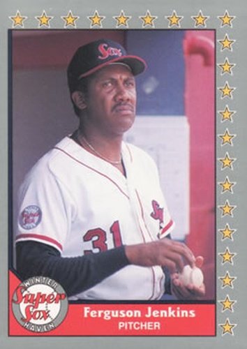 #29 Ferguson Jenkins - Winter Haven Super Sox - 1990 Pacific Senior League Baseball