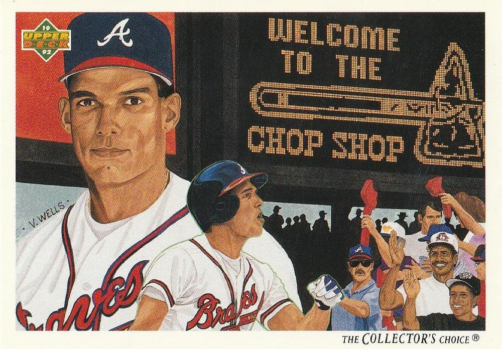 #29 David Justice - Atlanta Braves - 1992 Upper Deck Baseball