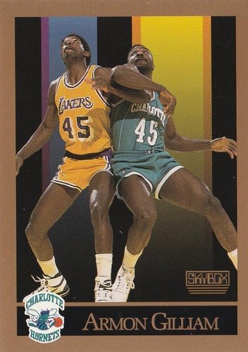 #29 Armon Gilliam - Charlotte Hornets - 1990-91 SkyBox Basketball