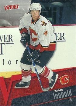 #29 Jordan Leopold - Calgary Flames - 2003-04 Upper Deck Victory Hockey