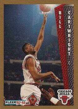 #29 Bill Cartwright - Chicago Bulls - 1992-93 Fleer Basketball