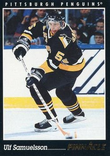 #29 Ulf Samuelsson - Pittsburgh Penguins - 1993-94 Pinnacle Hockey