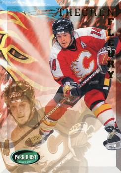 #29 Theoren Fleury - Calgary Flames - 1995-96 Parkhurst International Hockey