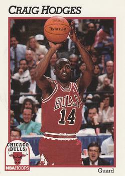 #29 Craig Hodges - Chicago Bulls - 1991-92 Hoops Basketball